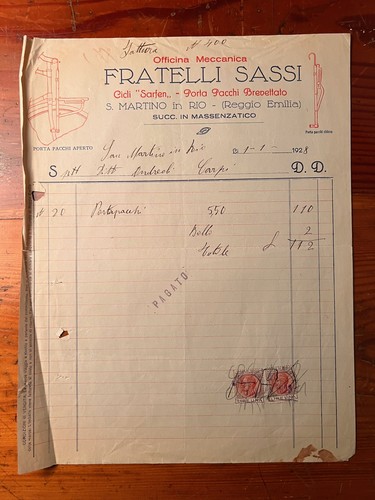 134 officina meccanica lli - meccanica, f.lli