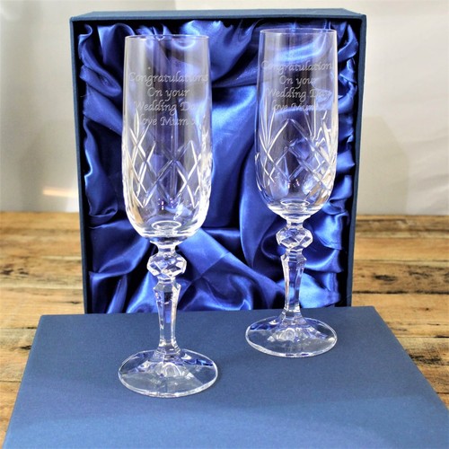 Coppia flauti champagne in - coppia,