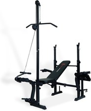 Panca per sollevamento pesi pieghevole, panca regolabile multifunzionale, panca