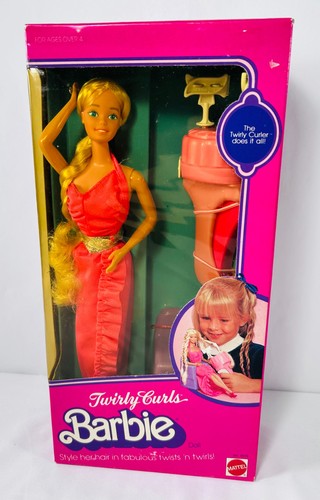 Bambola barbie 1982 twirly - bambola,