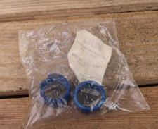 NOS SELEV Anello Blu Drop Manubrio Nastro Blocca Blocca Vintage Retrò Bici da Strada