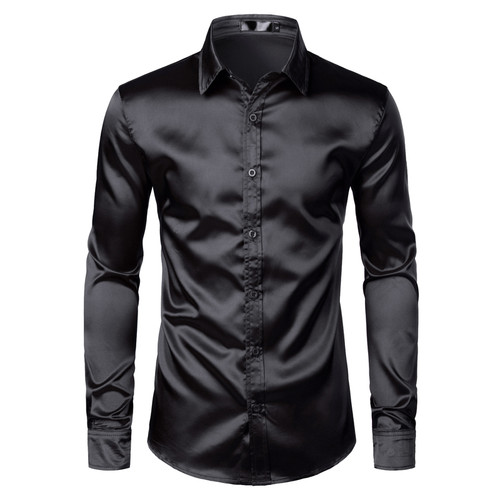 Camicie eleganti uomo raso