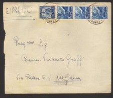 7571-Da Palazzolo dello Stella, Udine a Milano 4/09/1948 – Democratica – espress