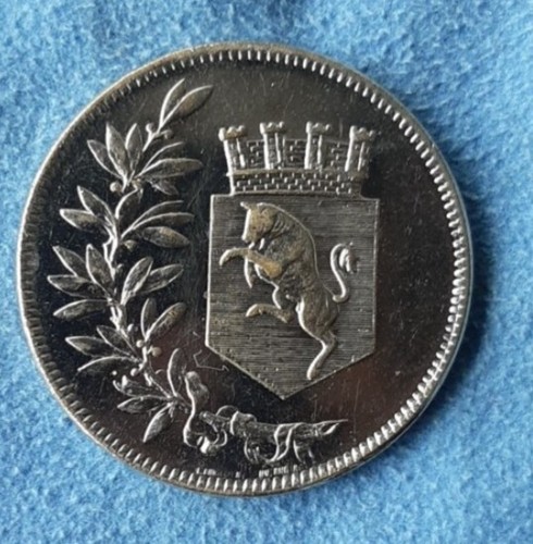 Medaglia ricordo esposizione - ricordo,