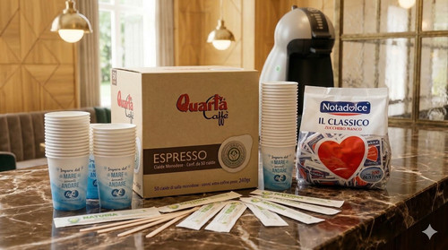 Kit caffè quarta cialde - caffè, +