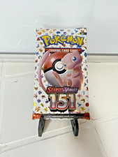 Pokemon 151 Pack Sealed Set Sarlatto e Violetto ENG Booster Box Sigillato