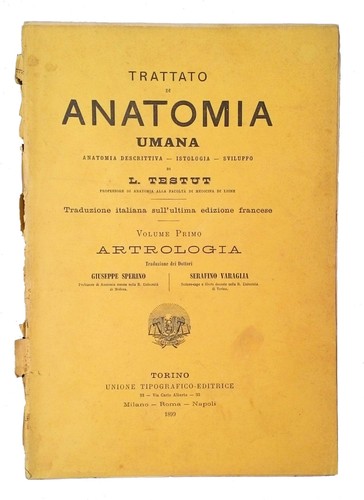 Trattato anatomia umana - di, di