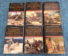 Lotto 6 libri STORIA ROMA