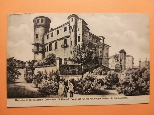 Monasterolo castello - monasterolo, (cuneo).