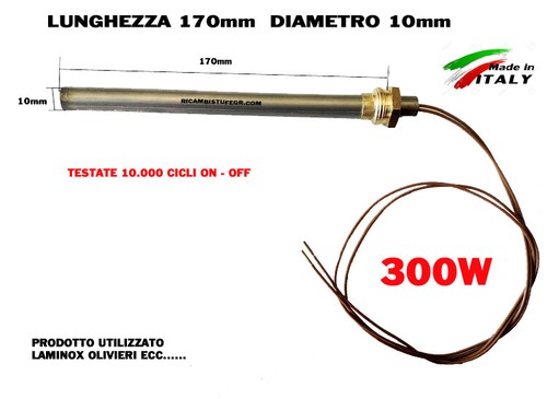 Candeletta resistenza stufa - resistenza,