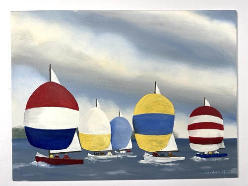Quadro originale regata - , su