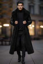 Cappotto aviatore shearling