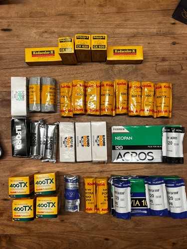 120 films kodak tri - kodak,