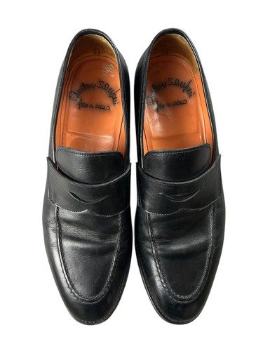 Santoni mocassino uomo nero