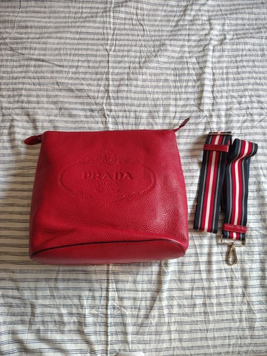 Prada borsa secchiello in - prada, a