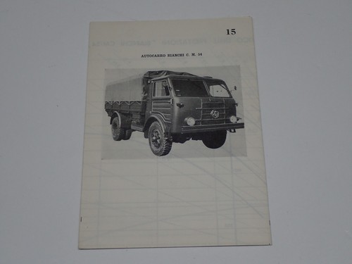 Bianchi 54 autocarro - c.m.,