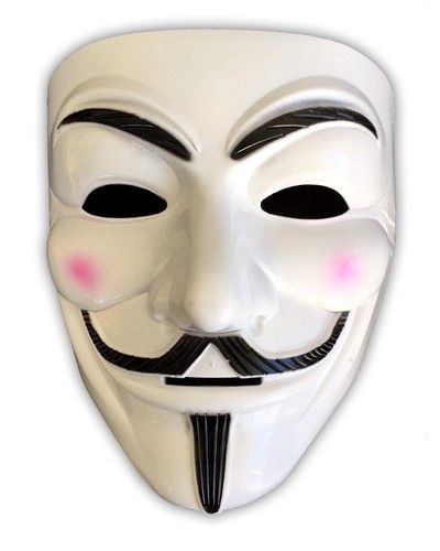 Maschera guy fawkes v per - fawkes, |