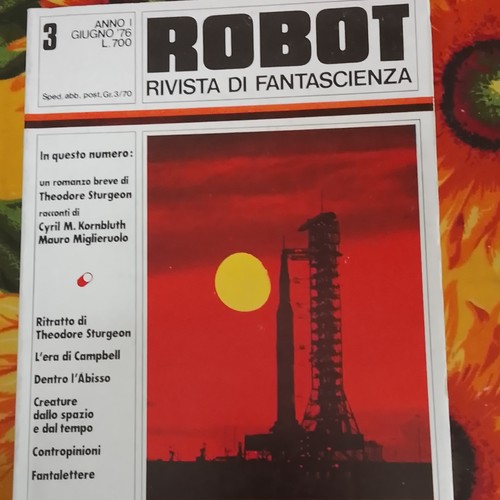 Robot rivista fantascienza - robot,