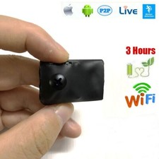 Mini telecamera HD a vite nera