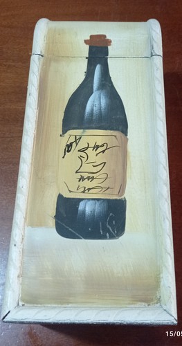 Cassetta legno bottiglia - legno,