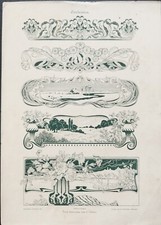 ANTICA STAMPA COLORI 1900