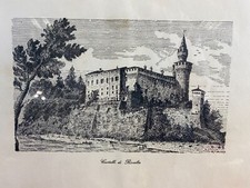 LITOGRAFIA CASTELLO PAESAGGIO