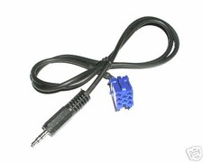 Cavo AUX IN MP3 iPod iPad Samsung Lancia Lybra ICS fits senza navigatore 1,4M