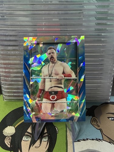 Sheamus topps chrome sapphire - topps,