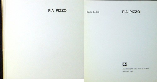 Pia pizzo belloli - belloli, carlo