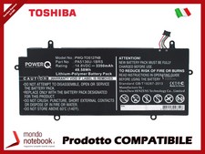 Batteria PowerQ per Toshiba Portage Z30-A-1EI 3350 mAh 14.8V P/N PA5136U-1BRS Ne