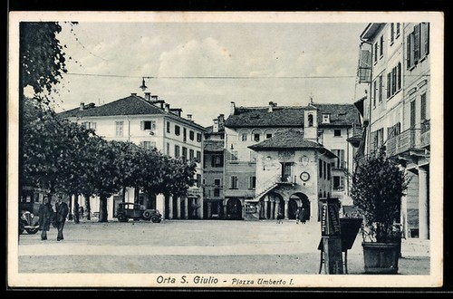 Cartolina orta san giulio - cartolina,