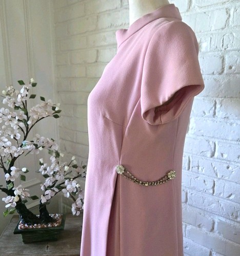 Mini abito rosa vintage anni
