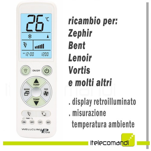 Telecomando per condizionatore - telecomando,