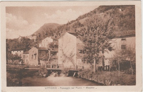 Vittorio paesaggio sul fiume - paesaggio,
