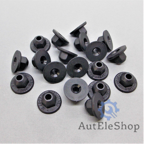 Dadi plastica clip - 10,