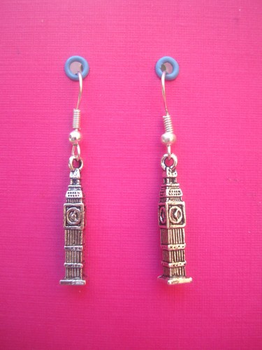 Orecchini big ben argento - orecchini,