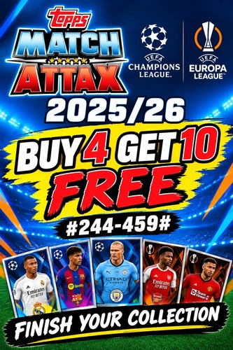 Match attax 2025 acquista - 2025/26,