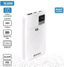Power Bank 10000mAh Tecnologia PD 22,5W G10+ FAST CHARGE