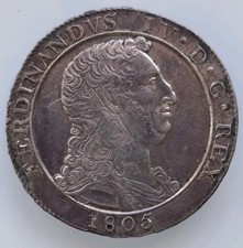 Moneta Piastra 120 Grana 1805