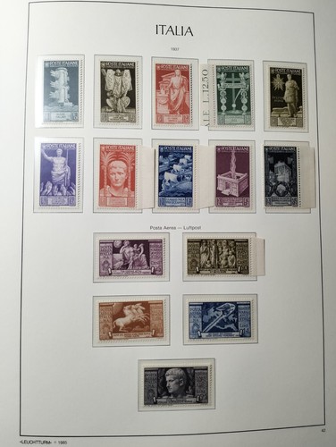 Regno italia 1937 serie - regno,
