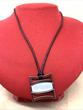 COLLANA FOSSIL CON PENDENTE IN