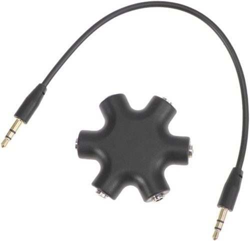 Sdoppiatore cuffie esagonale - sdoppiatore,