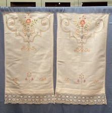 Antiche Tendine Tende Coppia