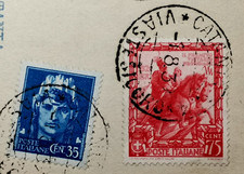 1939 - Piego raccomandato con affrancatura mista Imperiale + Impero