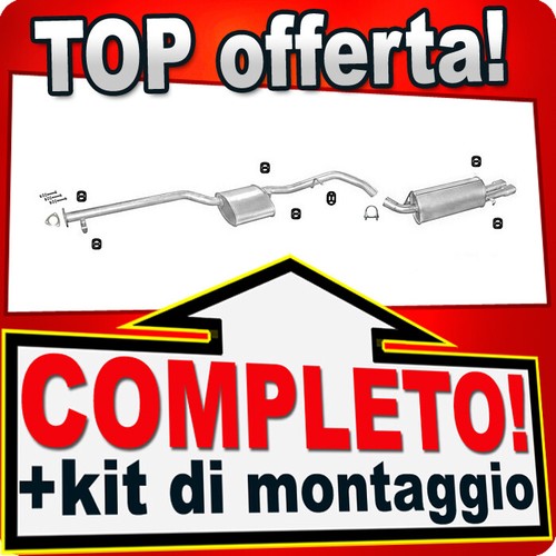 Scarico completo per opel - scarico,