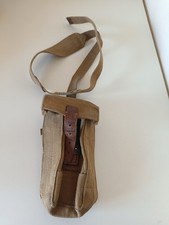 Grossa giberna in canapone con tracolla militaria esercito