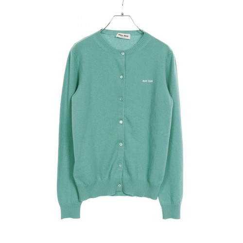 Miu logo cardigan - miu,