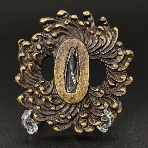 Tsuba gk186 kiku - gk186,