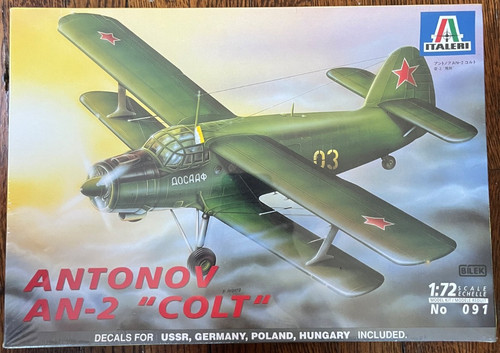 Italeri antonov an - 1/72,