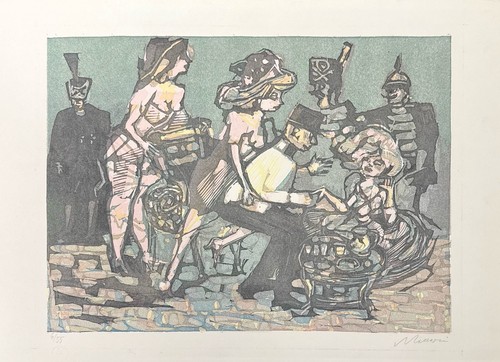 Mino maccari litografia - mino,